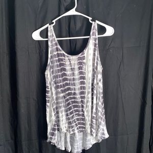 Tank top with scoop back